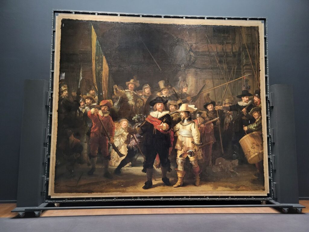 La Ronda di Notte, una delle opere più importanti del Rijksmuseum